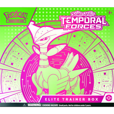Pokémon TCG: SV - Temporal Forces Elite Trainer Box (Iron Leaves) - PokeRvm